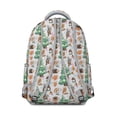 thumbnail image 3 of Fall Hedgehog Pattern Backpack for School,Cute School Bag,Schoolbag with Adjustable Shoulder Straps & Padded Back,15.3"x11"x7.1".﻿, 3 of 6