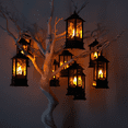 thumbnail image 2 of Luces decorativas de Halloween, luces de castillo de cementerio de calabaza, luces colgantes, accesorios de fiesta (mano fantasma), 2 of 5