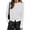White, variant on FreshPretty Women's Cable Knit Cropped V Neck Button Down Cardigan Sweater | Soft Lightweight Cardigan, Long Sleeve, Knit Open Front Sweaters, Business Casual Outfits, Fall Winter Outerwear