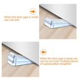 thumbnail image 3 of 6 piezas de silicona stuks stille veiligheidsdeurstopper voor slaapkamer woonkamer, 3 of 4