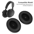 thumbnail image 4 of Almohadillas Para Auriculares, Almohadillas Respetuosas Con La Piel Para Auriculares Con Aislamiento De Ruido Para Momentum 4, 4 of 7