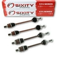 thumbnail image 2 of 4 pc Sixity XTA Front Rear Left Right Axle compatible with Kawasaki Teryx 750 2013 - KRF750PDF FI LE 4X4, 2 of 3
