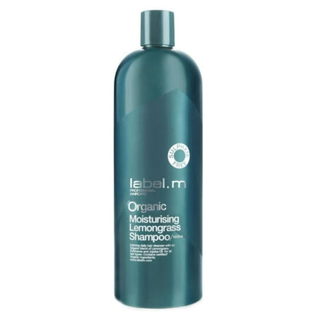 Lemongrass Shampoo - label.m Organic Moisturising Lemongrass Shampoo 33.8 oz.