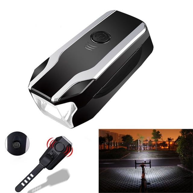 Bangcool Bike Light Rechargeable Safe Bike Front Light Bicycle Headlight with Horn
