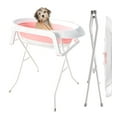 thumbnail image 3 of Wliqien 2 in 1 Dog Bathtub Dog Washing Station, Foldable Pet Bath Tub for Bathing and Grooming, Collapsible Portable Shower Bathtub for Small Dogs Cats Pet, Indoor and Outdoor, 3 of 7