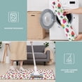 thumbnail image 6 of Red Strawberry Plants Leaf White Pattern Kitchen Rugs Sets Of 3,Kitchen Runner Rugs Non Skid Washable,Decorative Kitchen Floor Mats for Kitchen,Sink,Laundry,17"x30"+ 17"x47" + 17"x59", 6 of 6