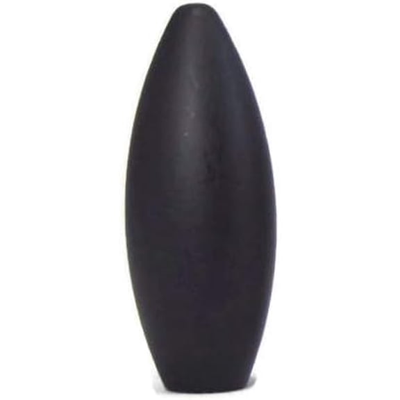 Urbanest Bullet Lamp Finial –2 Inch Tall, Black – Decorative Lamp Shade Finial for Table & Floor Lamps- 1 Piece