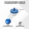 thumbnail image 2 of Uxcell Camera Shutter Button, Concave Surface Shutter Release Buttons Pure Copper Camera Button Blue, 2 of 7