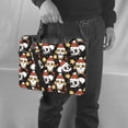 thumbnail image 5 of Lsque Cute Dog Panda Pattern Laptop Bag – Portable & Slim Single-Shoulder Computer Case with Adjustable Strap, Protective, Lightweight for 13”/14”/15.6” Laptops, 5 of 8