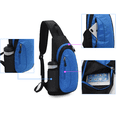 thumbnail image 4 of Mochila bandolera multiusos, bolso bandolera para viajes, senderismo, mochila de día, 4 of 5
