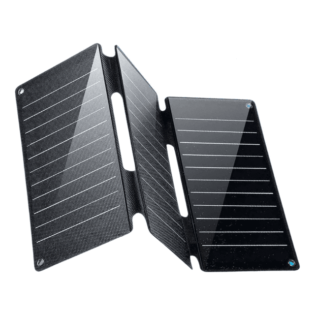 Panel Solar Plegable Portátil MR.GADGETS 21W USB C DC Policristalino