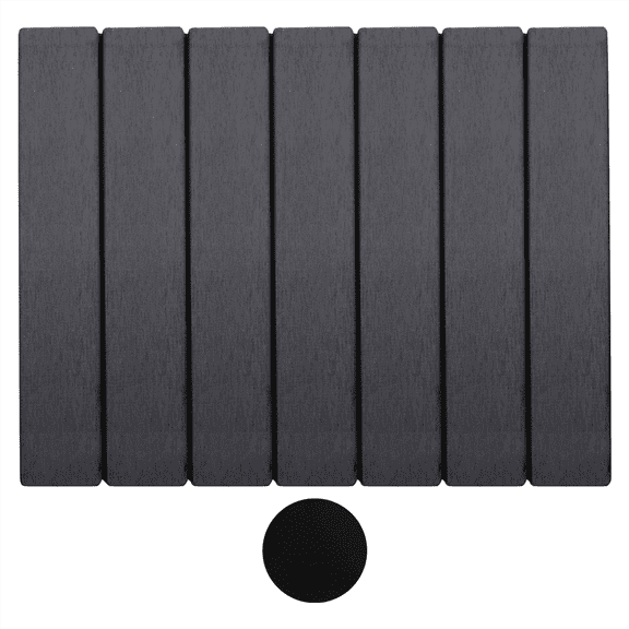 Stone Dish Drying Mat for Kitchen Counter, Instant Drying Pad,Diatomaceous Earth Water Absorbing Mat, Foldable,1 * Drain mat,Dark Gray