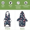 thumbnail image 6 of Gaeub Cherry Blossoms Dog Hoodie Sweatshirts Warm Dog Clothes for Small Dogs,Puppy and Cat Costume-Small, 6 of 7
