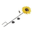 thumbnail image 4 of COMEDERO DE METAL PARA PÁJAROS CON GIRASOL, PEQUEROS COMEDEROS COLGANTES PARA PÁJAROS CON SEMillas de Cártamo, Duraderos Criadores de Pájaros Al Aire Libre, Decoración Fácil, 4 of 7