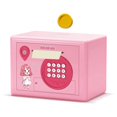 thumbnail image 1 of Alcancía para Niños, Caja de Ahorro de Dinero con Contraseña y Huella Dactilar, Cajero Automático Seguro para Monedas, Regalo de Cumpleaños, Color Rosa, 1 of 5