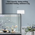 thumbnail image 5 of SICED Distributeur Automatique de Nourriture pour Aquarium Réglable Multifonctionnel Accessoire Distributeur de Nourriture pour les Fêtes et les Week-Ends, 5 of 5