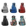 thumbnail image 4 of Pickleball Backpack Adjustable Crossbody Bag for Tennis Racquets and Badminton, 4 of 8