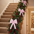 thumbnail image 5 of Christmas Bow Ornaments Soft Pastel Tree Decor for Wreaths, Garlands, Parties, 5 of 6