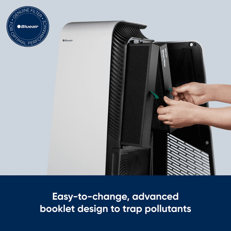Blueair - Replacement 7700 SmartFilter for Protect 7770i & 7710i Air Purifiers - Black