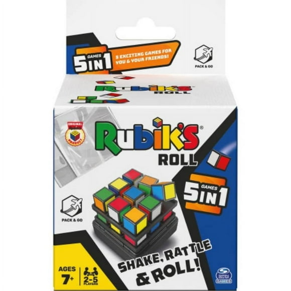 SML6063176 - RUBIK'S ROLL (5 GAMES IN 1)