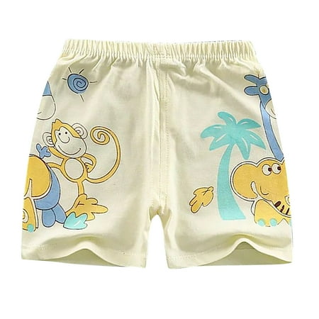 

Little Boy Pants Bloomers Short Print Cartoon Angle Flat Lace Born Boys Pants Baby Kid Summer