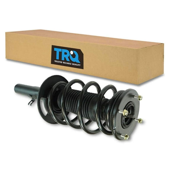 TRQ Front Left Complete Strut & Coil Spring Assembly Drivers Side Fits Select 2010-2012 Ford Taurus