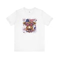 thumbnail image 2 of Western America Highland Cow 4th of July Tee, Independence Day T-shirts,, 2 of 5