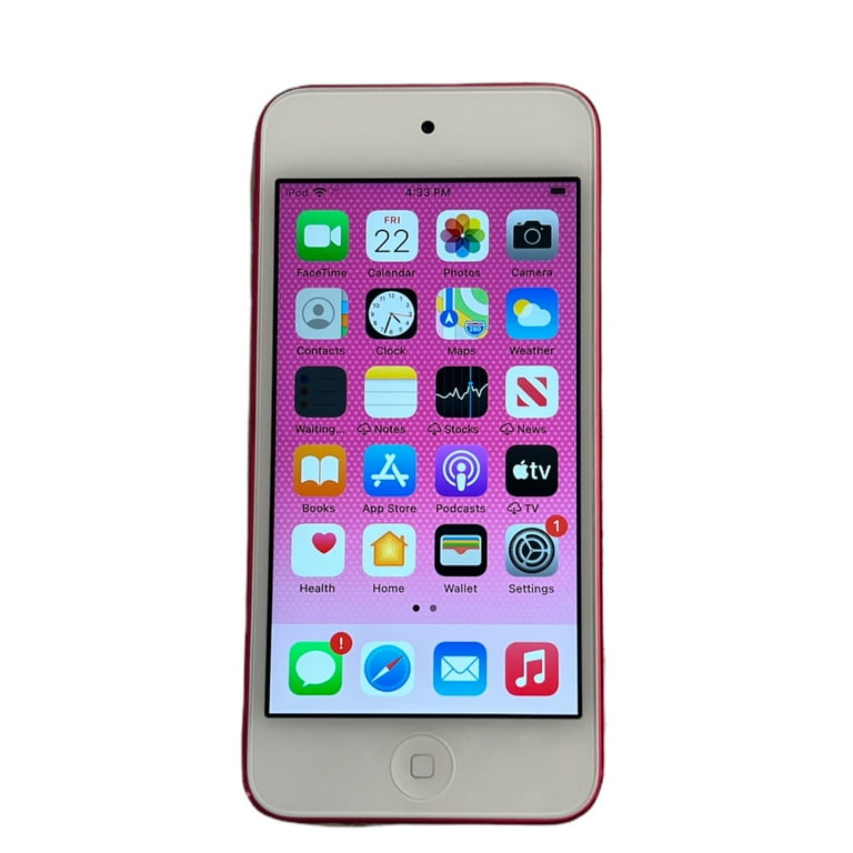 格安SALEスタート！ Touch iPod Pre-Owned 7th Audio MP3 Pink Hot 128GB Generation ポータブルプレーヤー
