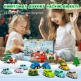 thumbnail image 4 of UUGEE 2025 Christmas Advent Calendar for Boys Kids, 24 Days Countdown Calendar Pull Back Cars Toys, Set of 24 Vehicles Xmas Surprise Gifts for 1 2 3 Years Old Toddlers, 4 of 8