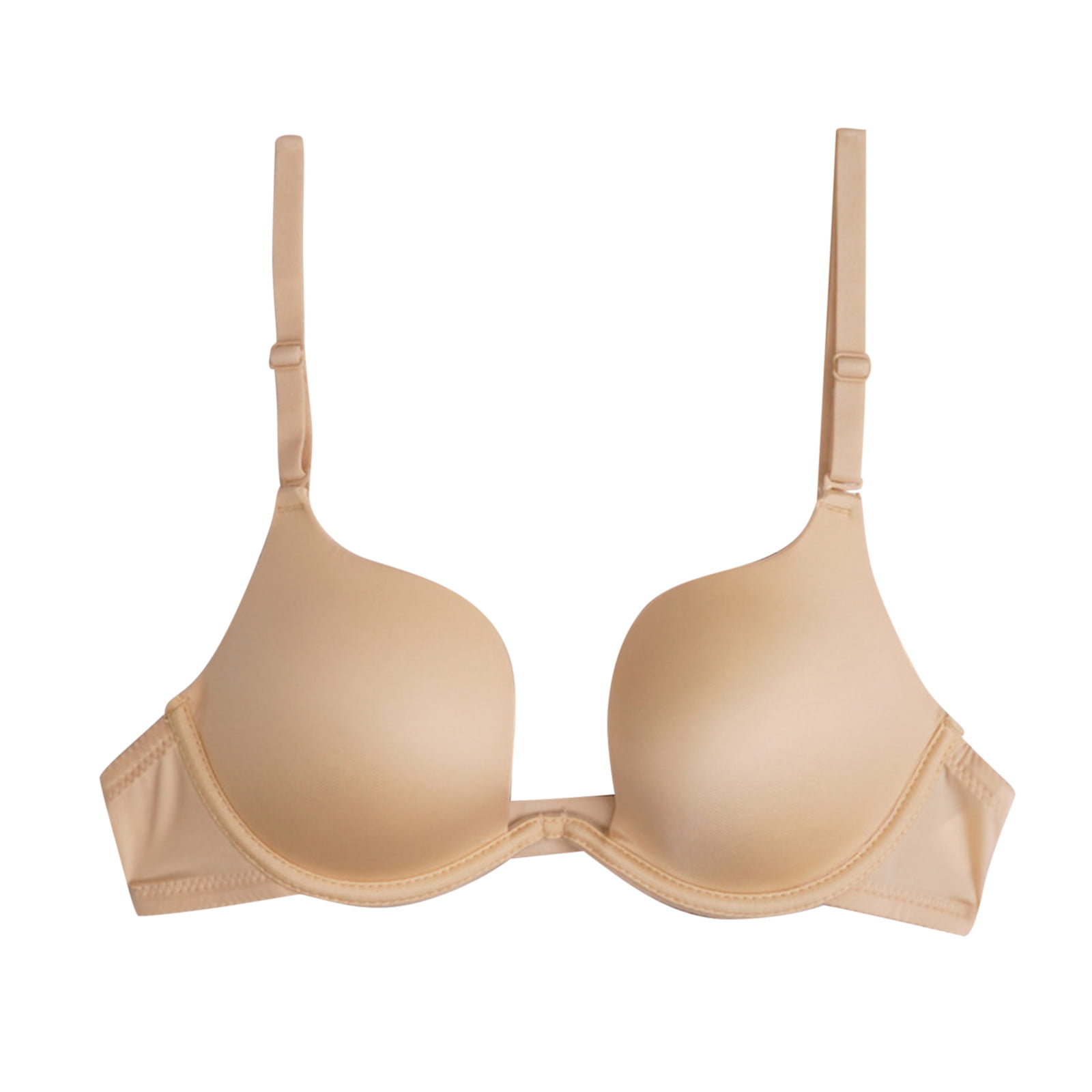 YUHGODO Anti Uniboob Sports Bra for Women Embroidery Push up Longline Bras  Comfort Wireless Minimizer Bra for Large Breasts Beige : :  Clothing, Shoes & Accessories