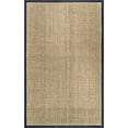 thumbnail image 4 of nuLOOM Hesse Checker Weave Seagrass Indoor/Outdoor Area Rug, 2' x 3', Hesse Navy, 4 of 5