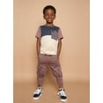 thumbnail image 6 of Little Star 100% Organic Cotton 2 Pk Toddler Boy Jogger Pant, 6 of 12