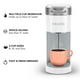 thumbnail image 4 of Cafetera Keurig K-Slim, monodosis, K-Cup, blanca, 4 of 9