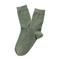 thumbnail image 2 of SPRING PARK 1 pair Men Casual Business Crew Dress Socks Cotton Middle Breathable Tube Crew Socks, 2 of 8
