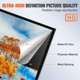 thumbnail image 3 of 120" 16:9 Projector Screen Fixed Frame 4K HDTV Movie Theater 3D, 3 of 6