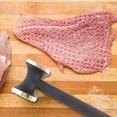 thumbnail image 2 of Raindrops Meat Tenderizer Mallet Stainless Steel Tenderizing Meat for Professional Chefs 1 Pc, 2 of 8