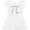 AA-White, variant on Pi Numbers in Pi Symbol for Pi Day Girls Baby Dress