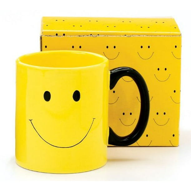 Smiley Happy Face Mug Coffee Cup Great Gift item