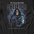 thumbnail image 3 of Masters Of The Universe Movie Vile And Villanous Skeletor Women's T Shirt (Black, S-XXL), 3 of 4