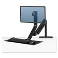 thumbnail image 1 of Extend Sit-Stand Workstation With Humanscale Technology, Single Monitor, Black, 1 of 1