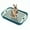 Green, variant on Rabbit Litter Box with Grid Potty Trainer, 14.5 x 9.5 Inches, Guinea Pig Litter Box Anti Tip Pet Toilet Training Corner for Rabbit(White L)