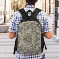 thumbnail image 6 of Travel Backpack For Women/Men Army Pixel Camouflage Carry On Backpack With Laptop Compartment Travel Backpack, 6 of 7