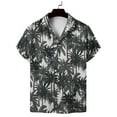thumbnail image 2 of Stamzod Mens Shirts Hawaiian Tropical Shirt Short Sleeve Casual Button down Lapel Summer Plus Size Shirts for Men, 2 of 4