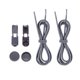 thumbnail image 1 of Cordones elásticos reflectantes Yuyangstore 47' (120 cm) para niños y adultos gris, 1 of 8