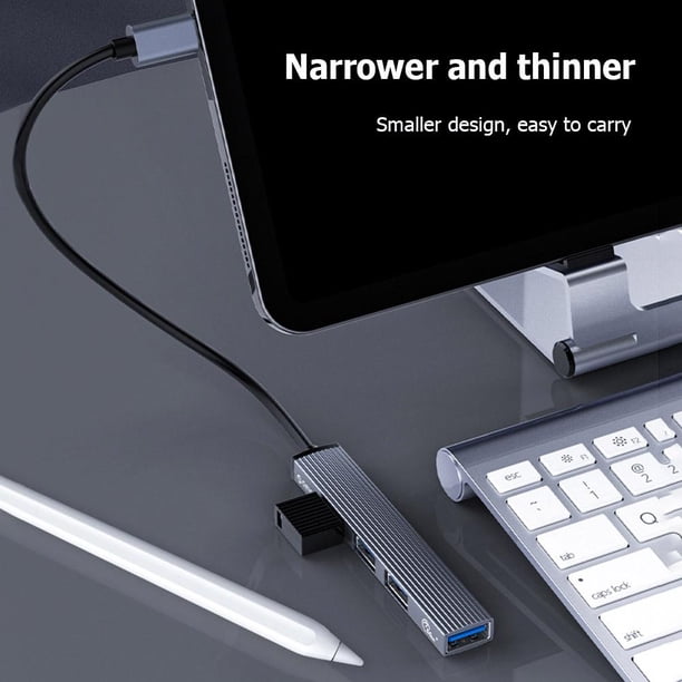 ORICO USB3.0 USB2.0 HUB Splitter 4 puertos estación de acoplamiento para computadora portátil (01)