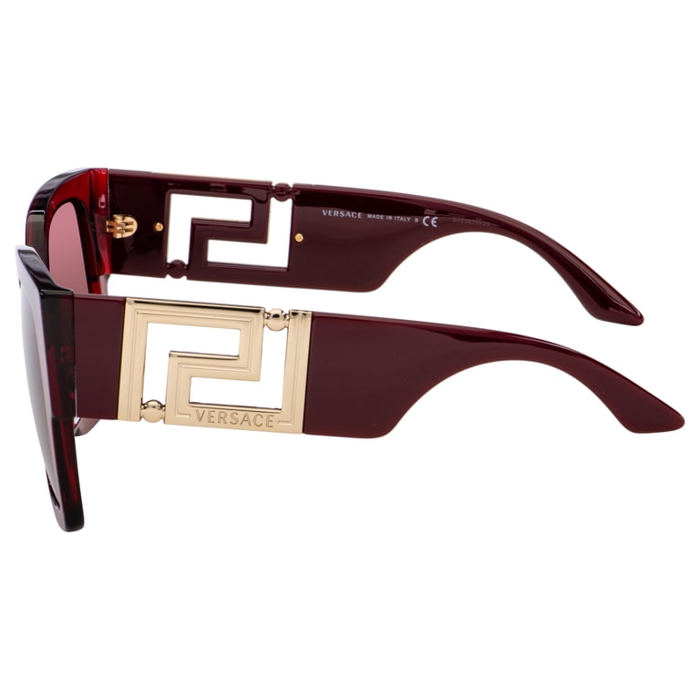 NEW w/ Box Versace Sunglasses with Dark Violet lenses and Transparent Red frame Versace | Accessories | New W Box Versace Sunglasses With  main image 4