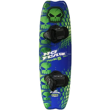 Nash No-Fear Phase 5 Four-Point Wakeboard with Brandon Bindings