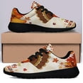 thumbnail image 3 of Happy Thanksgiving Turkey Shoes Sneakers Black Size 7, 3 of 7