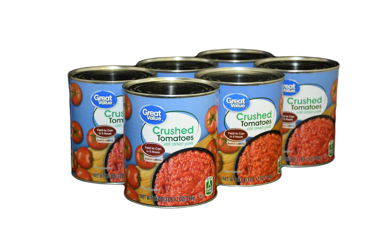 Great Value Crushed Tomatoes with Tomato Puree