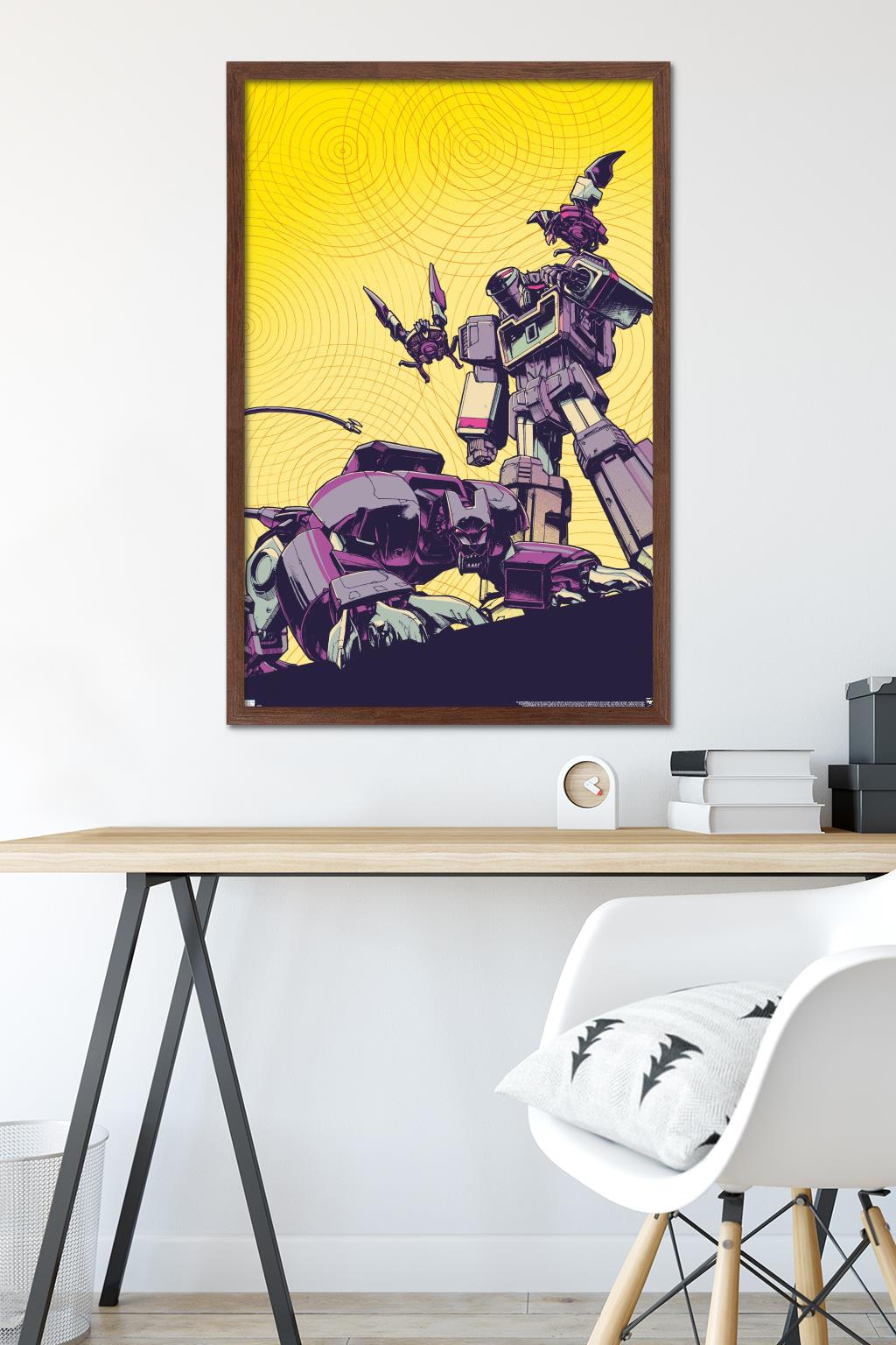 Hasbro Transformers - Soundwave Wall Poster, 22.375" x 34" Framed